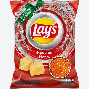 Чипсы Lays Красная икра 120г