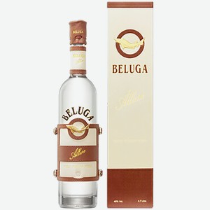Водка Beluga Allure (gift box) 40% 0.75 л.