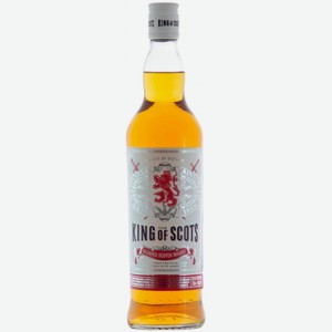 Виски The King of Scots Blended Whisky купажированный 40% 0.5 л