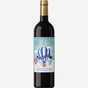 Вино Los Santos Tempranillo Semisweet Bodegas del Saz 11.00% - 12% 0.75 л.