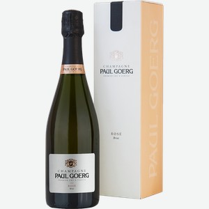 Игристое вино и шампанское Paul Goerg Brut Rose Premier Cru Champagne AOC (gift box) 12.5% 0.75 л.