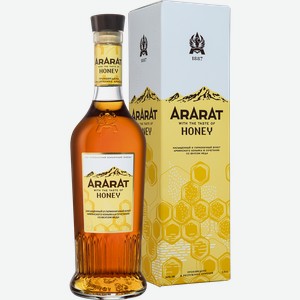Коньяк Ararat Honey (gift box) 30% 0.5 л.