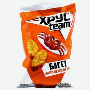 Сухарики ХРУСTEAM Багет Краб 60г