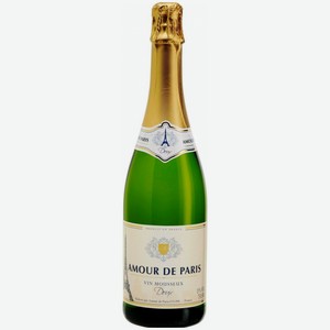 Игристое вино Sorevi Amour de Paris Doux, 0.75 л