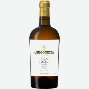 Вино Чигогидзе Вайнс, Хихви Квеври, 750 мл, Белое, Сухое