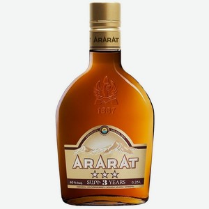 Коньяк Арарат 3 года, 0.25 л