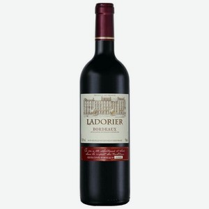 Вино Ladorier Bordeaux красное сухое 0.75 л