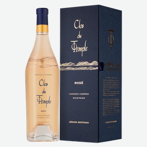 Вино Clos du Temple Rose в подарочной упаковке 0.75 л.