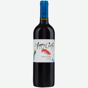 Вино Happy Country Cabernet Sauvignon Central Valley DO Bodegas y Vinedos de Aguirre 12% 0.75 л.