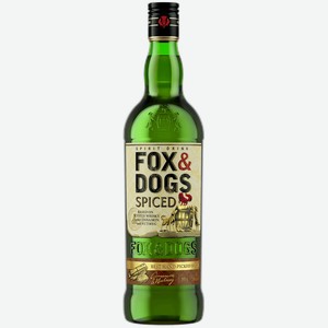 Виски Fox & Dogs Spiced, 0.7л