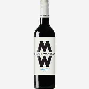 Вино Most Wanted Merlot Off-Piste Wines 13% 0.75 л.