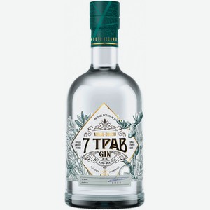 ДЖИН  7 трав , 0,5л