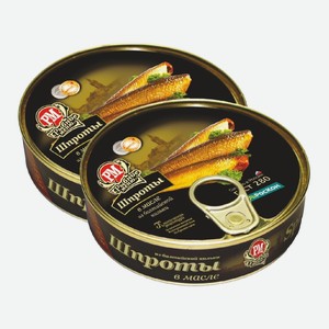 Шпроты в масле ключ Рыбное меню 160 г