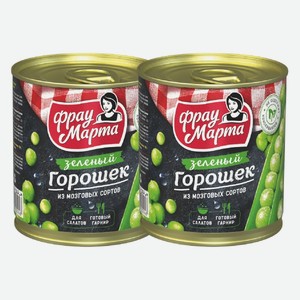 Горошек зеленый Фрау Марта ж_б 310 г