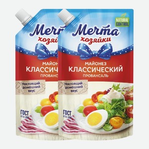 Майонез Мечта Хозяйки Классический 50,5% 350 мл