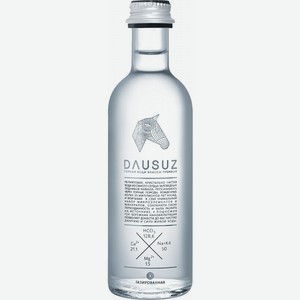 Вода  Даусуз  Газированная, в стеклянной бутылке, 275 мл