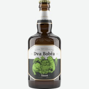 Пиво б/а Таркос Два бобра, 0,45л с/б