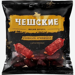 Колбаски с/к Чешские, 50гр пакет