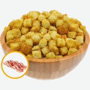 Сухари пшеничные  Станичные с беконом , 80гр