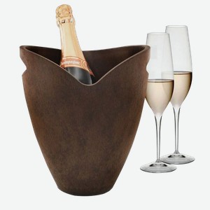 Ведерки Ведерко для льда Pulltex Ice Bucket Dark Wood 3 л.