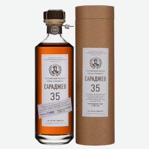Бренди Сараджев 35 лет выдержки 0.5 л.