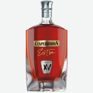 Коньяк Коньяк Старейшина 15лет EXTRA 0.5л