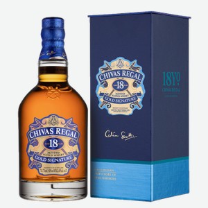 Виски Chivas Regal 18 Years Old 0.75л