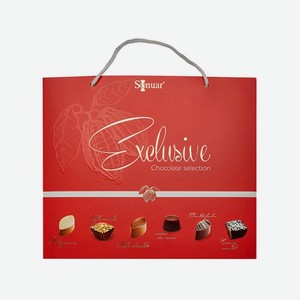 Конфеты Chocolate collection Exclusive красные 160г