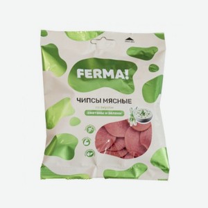 Чипсы куриные САВА Сметана зелень 40г