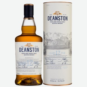 Виски Deanston Aged 12 Years 0.7 л.
