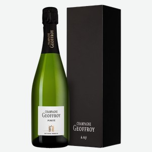 Шампанское Purete Premier Cru Brut Nature в подарочной упаковке 0.75 л.