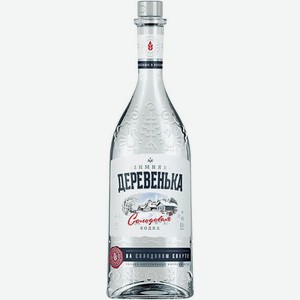 Водка  Зимняя деревенька  На солодовом спирте, 500 мл