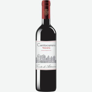 Вино Тенута ди Артимино,  Чентокамини , 2016, 750 мл, Красное, Сухое