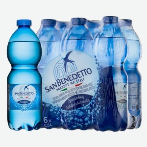Минеральная вода Вода газированная San Benedetto (6 шт.)
