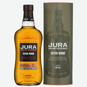 Виски Isle of Jura Seven Wood в подарочной упаковке 0.7 л.