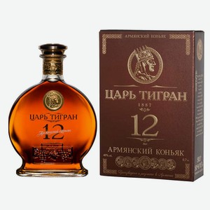 Бренди Царь Тигран 12 лет выдержки