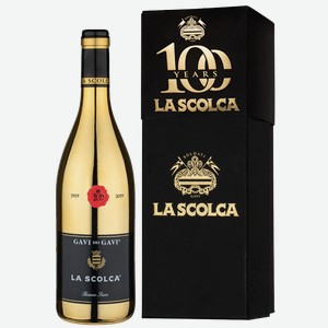 Вино Gavi dei Gavi в подарочной упаковке 0.75 л.