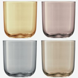 Наборы из 4 бокалов Polka Tumbler Metallics Assorted Set of 4 pcs