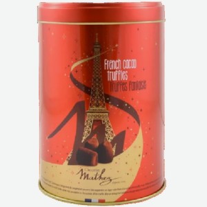 Конфеты Chocolat Mathez RED STAR Metal Tin 500 г