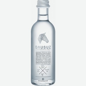 Вода  Даусуз  Негазированная, в стеклянной бутылке, 275 мл