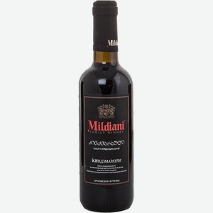 Вино Милдиани, Киндзмараули, 375 мл, Красное, Полусладкое