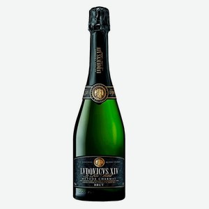 Вино игристое  ЛЮДОВИК 14  (LVDOVICVS XIV) белое брют 11% 0,75л