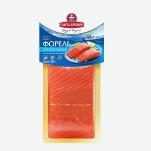 Форель слабосоленая филе-кусок  Санта-Бремор  200 г