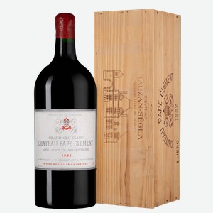 Вино Chateau Pape Clement Grand Cru Classe de Grave (Pessac-Leognan) RG 5 л.