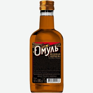 Ликер АПК,  Омуль  Медовая с перцем, настойка горькая, 100 мл