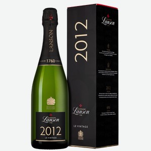 Шампанское Le Vintage Brut в подарочной упаковке 0.75 л.