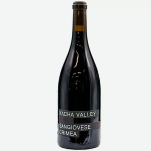 Вино тихое столовое красное сухое ЗГУ Крым Esse KACHA VALLEY «Санджовезе» 1,5л 1.5 л