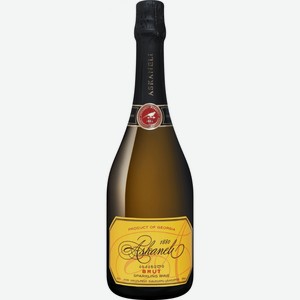 Вино  Асканели  Брют, 750 мл, Игристое-белое, Сухое