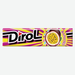 Жевательная резинка DIROL МАРАКУЙЯ 13,6Г,