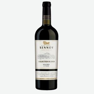 Вино Отборный Купаж Сенной Селектед Бленд 10-12% Кр. Сух. 0,75л